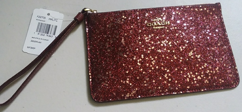 Coach wrist bag